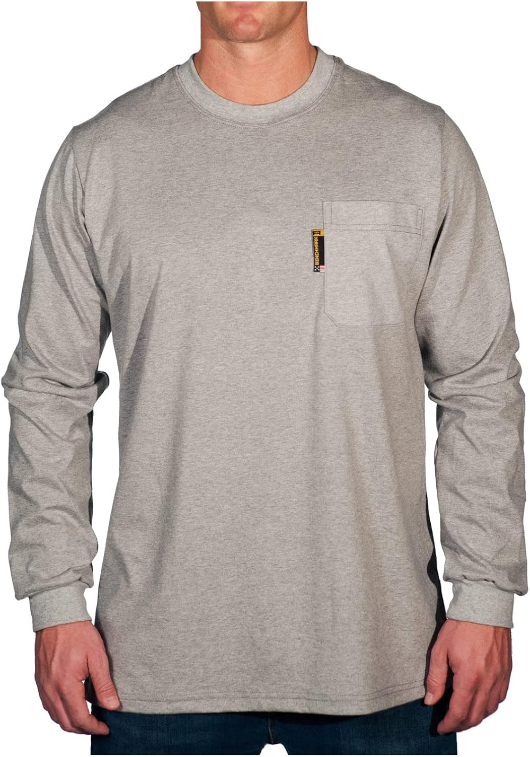Flame Resistant Long Sleeve T-Shirt with Pocket C75074