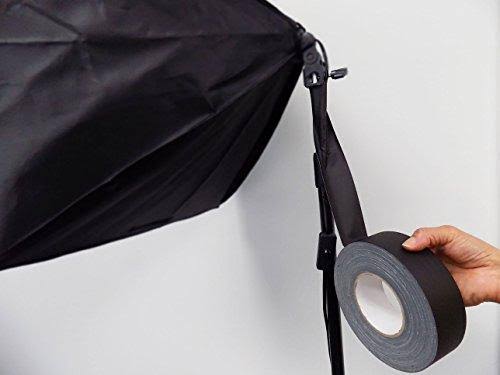Light Blue Low Gloss Gaffer Tape 1 in. x 60 Yards Pack of 48 E109