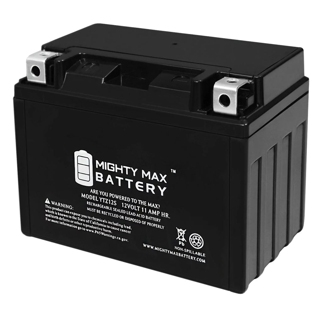 12 Volt 11 AH 210 CCA Rechargeable SLA AGM Motorcycle Battery W720