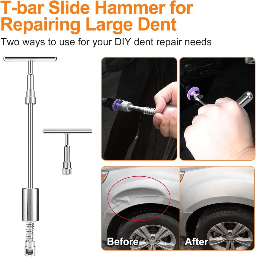 74 Pcs Paintless Dent Repair Kit Y188