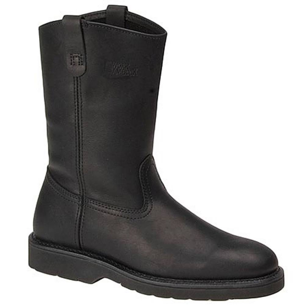 Black Work Wellington Boots C56173