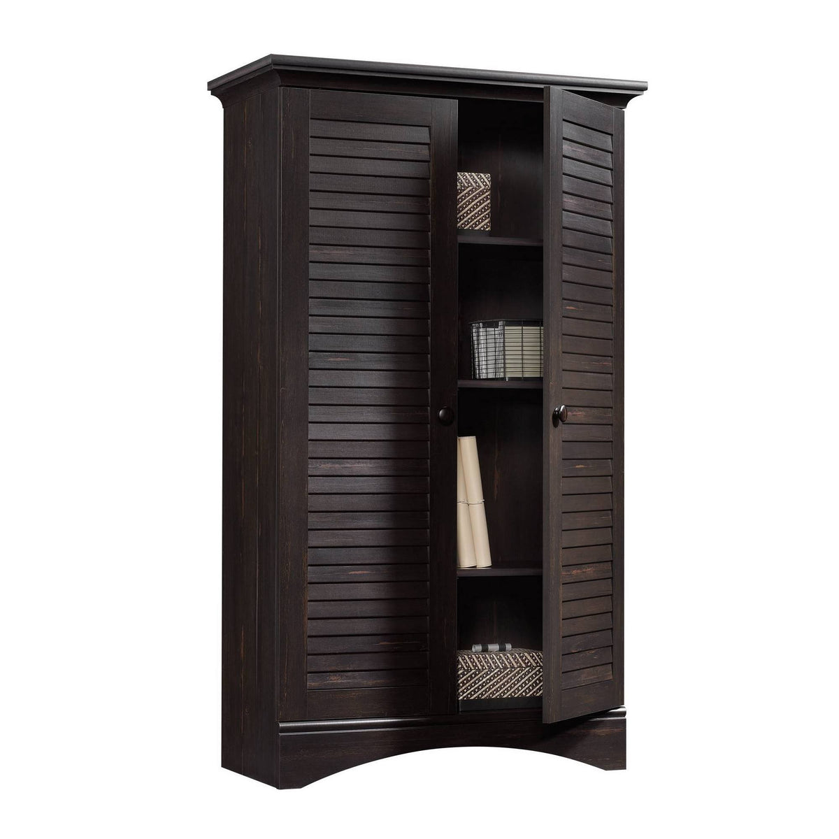 Antique Brown Storage Cabinet T928