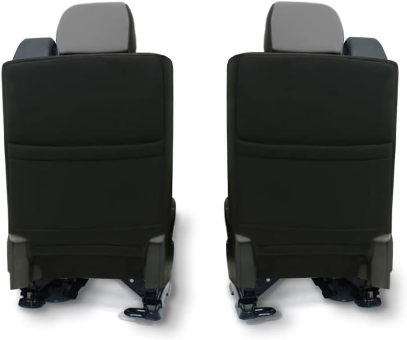 Custom Fit Pickup Truck Neoprene Front Seat Covers Gray Black A3305