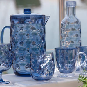 Water Glass Set 6 pcs Blue F722062