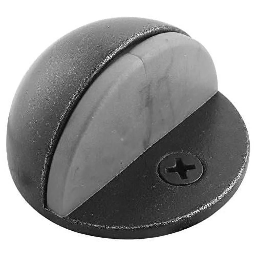 Solid Brass Half Dome Floor Mounted Door Stop O7319