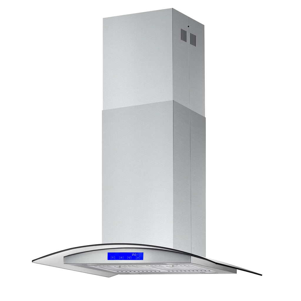 5 Piece Kitchen Appliance Package with Gas Range Range Hood Dishwasher French Door Refrigerator Wine Refrigerator I645