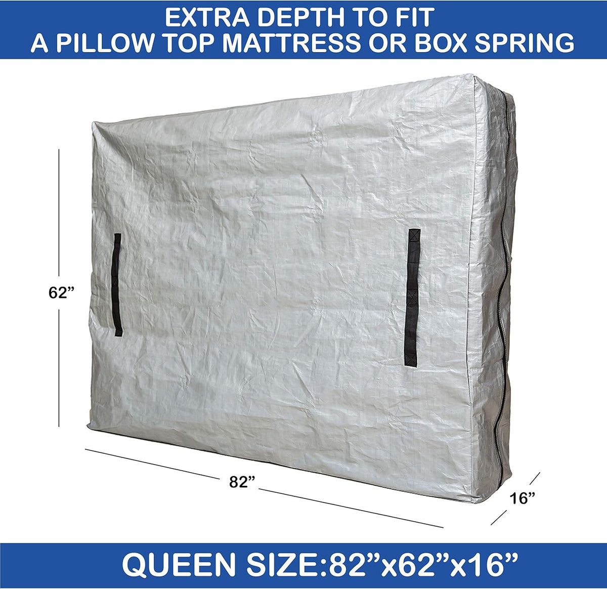 King Size Reusable Mattress Bag with Zipper L1310