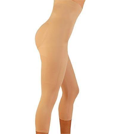High-Waist Capri Shaper Black F197