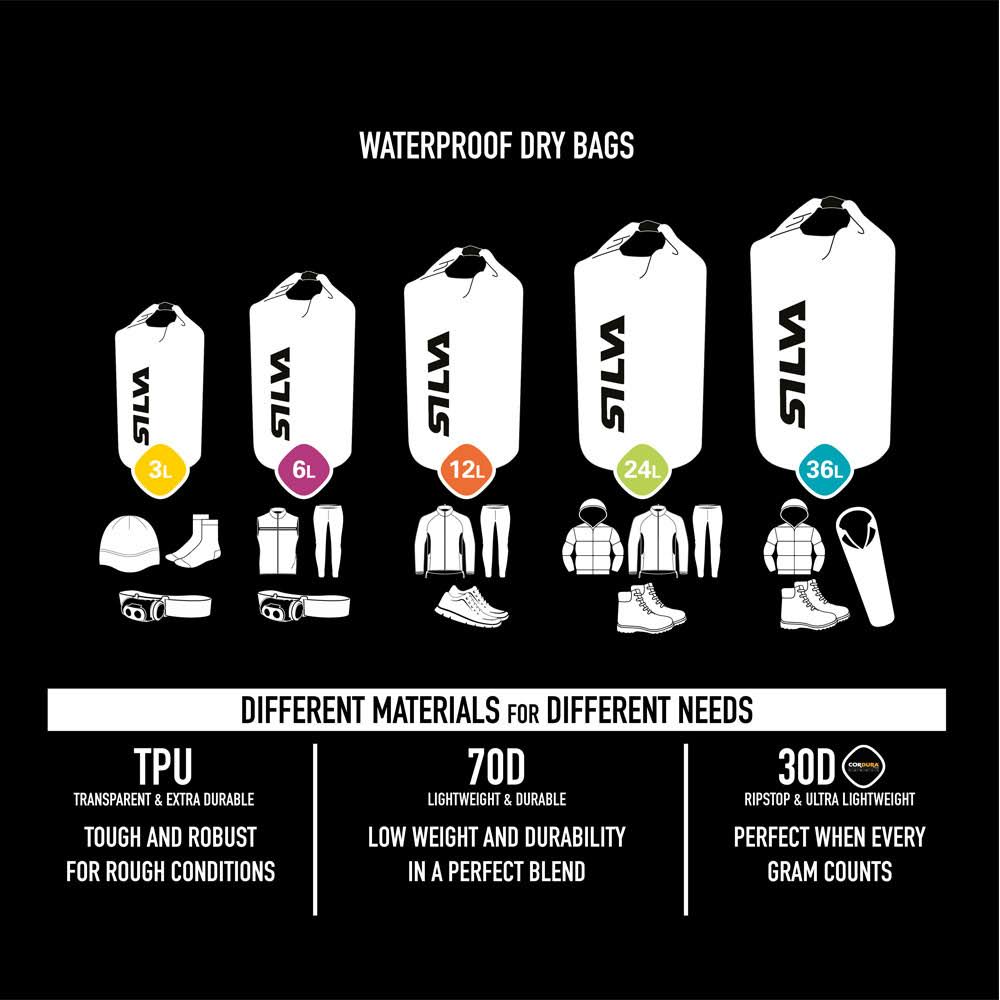 TPU 12 L Dry Bag W89817