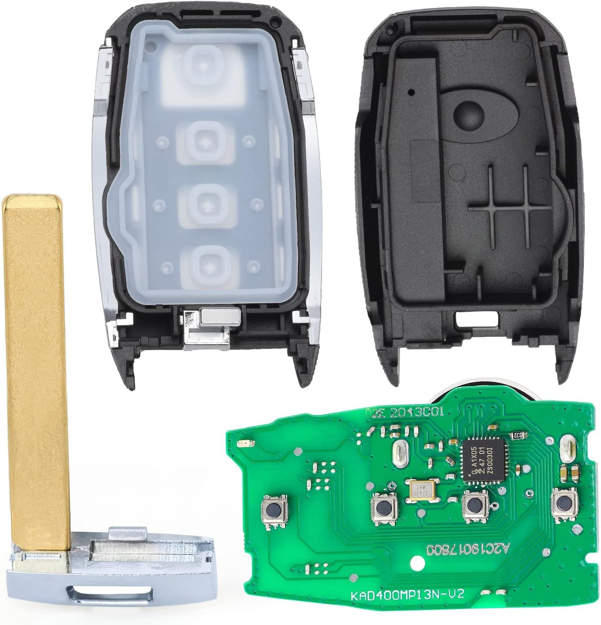 Car Key Fob Replacement 4 Buttons C62016
