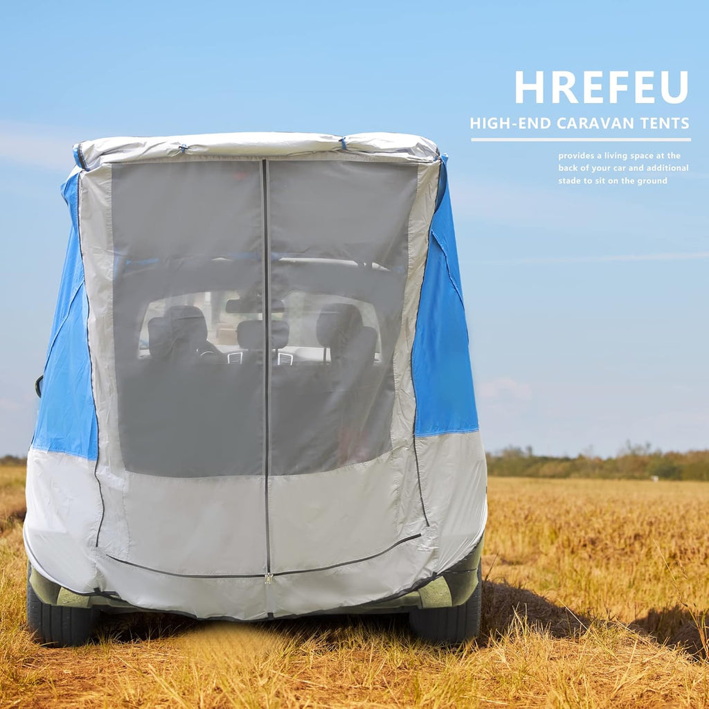 Car Awning SUV Shade Tent with Waterproof Storage Bag X606939