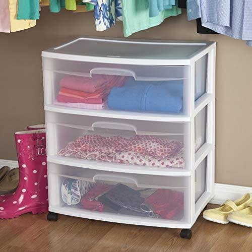 Wide 3 Drawer Cart H881554