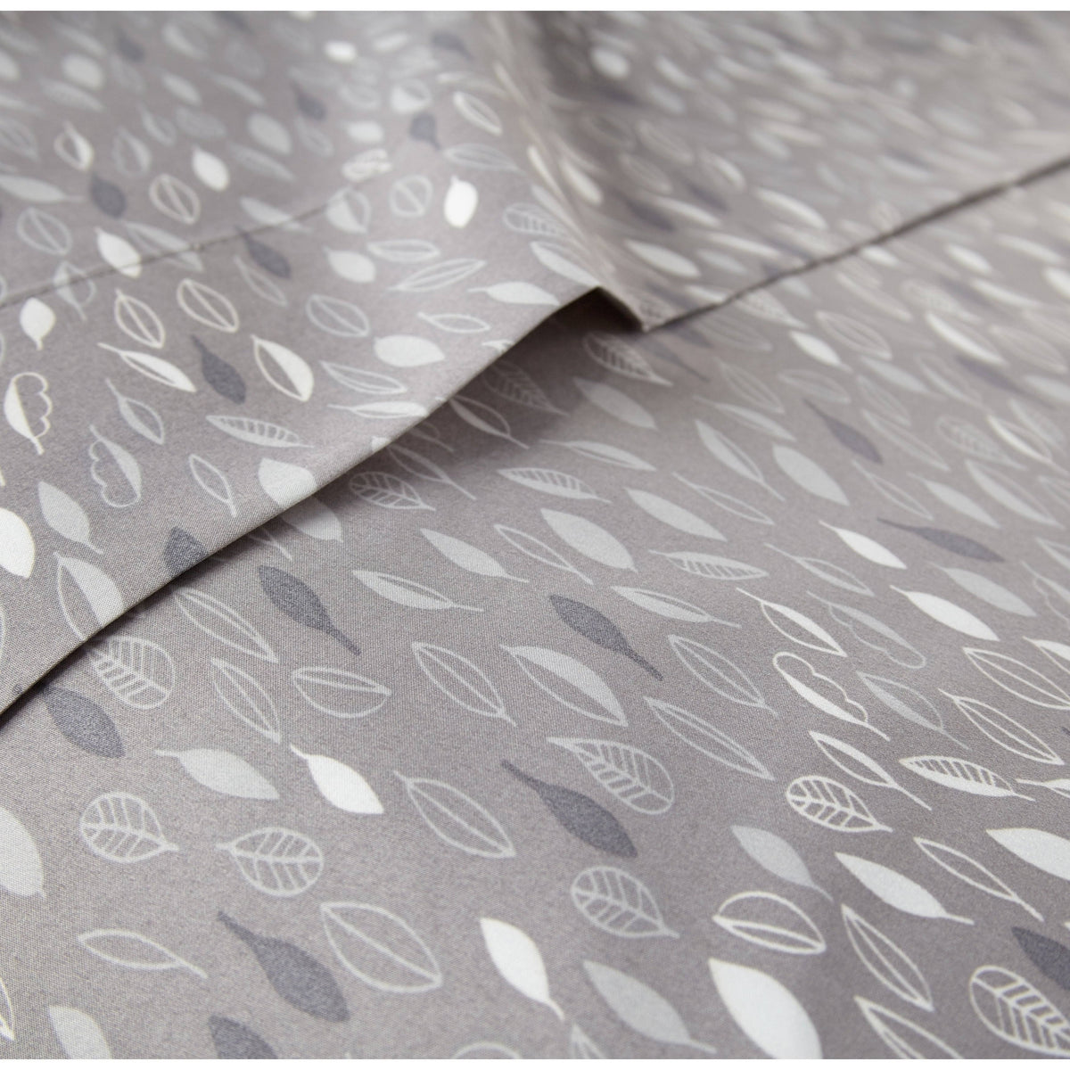Blue 4-Piece Printed Bed Sheet Set G418842