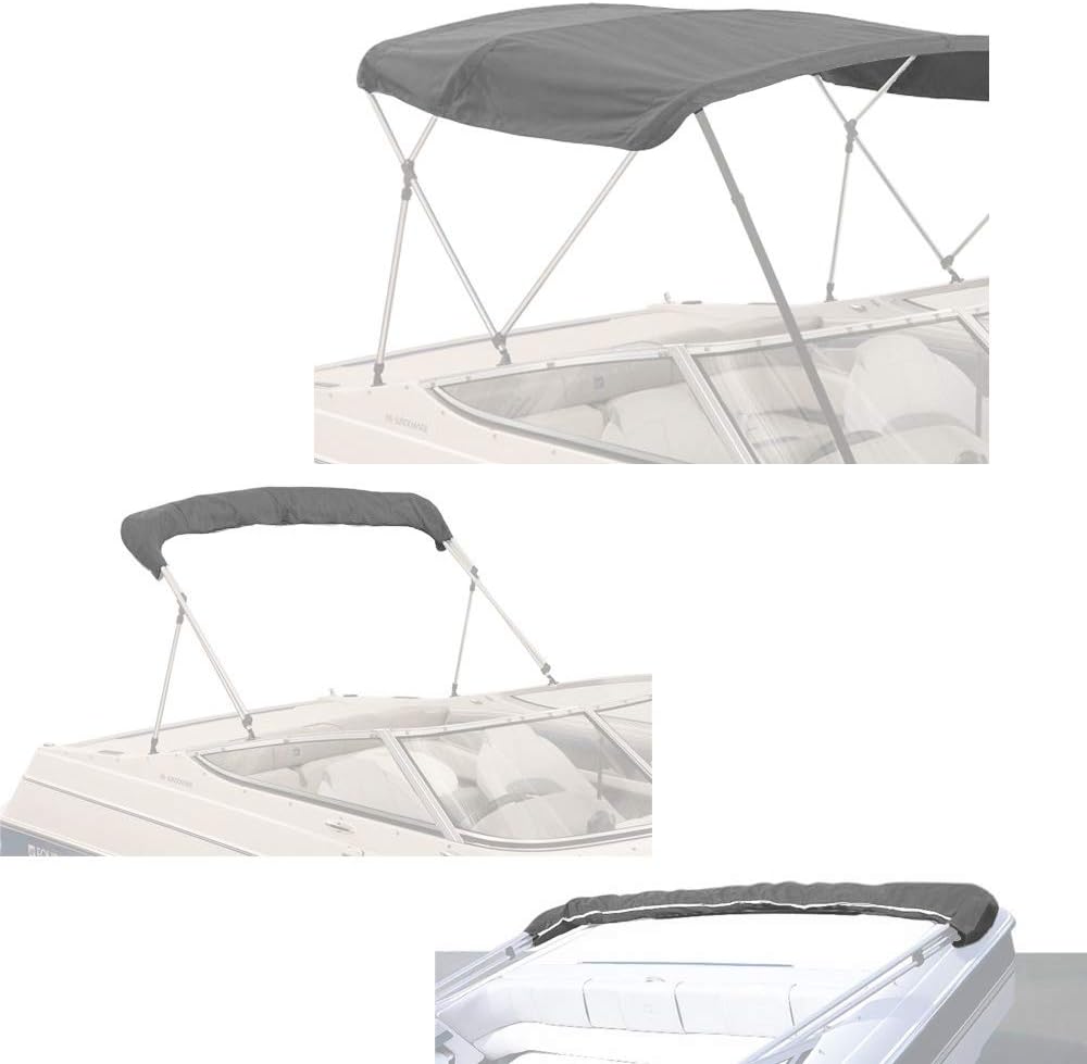 4 Bow Bimini Top Replacement Cover Marine Grade Canvas Q316036