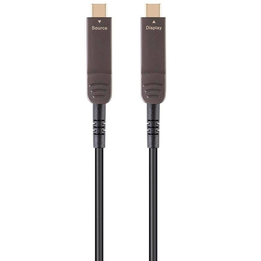 USB 3.1 Type-C to Type-C Fiber Optic Cable, 50ft, 4K@60Hz G98594