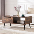 Wooden 2 Tier Coffee Table with 1 Drawer P19248