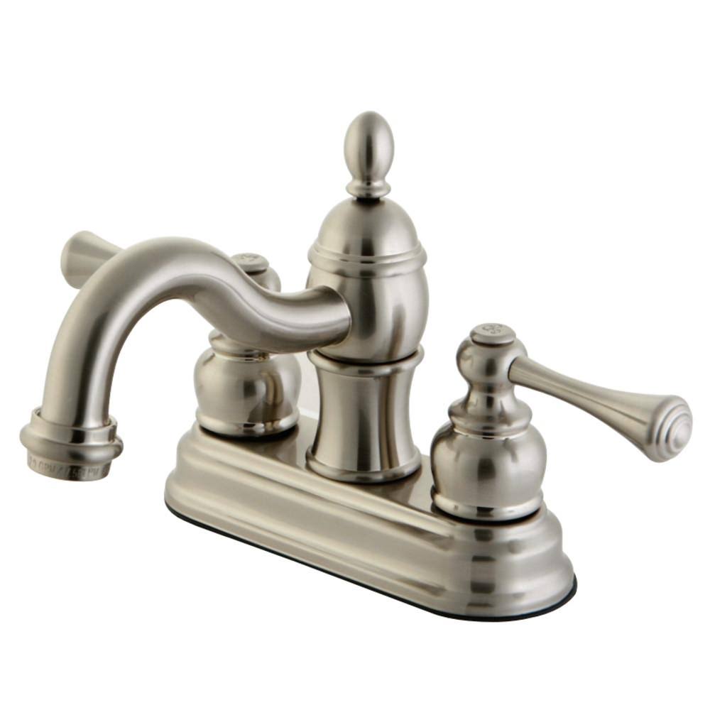 Oil Rubbed Bronze Two-Handle Centerset Lavatory Faucet with Pop-Up B55264