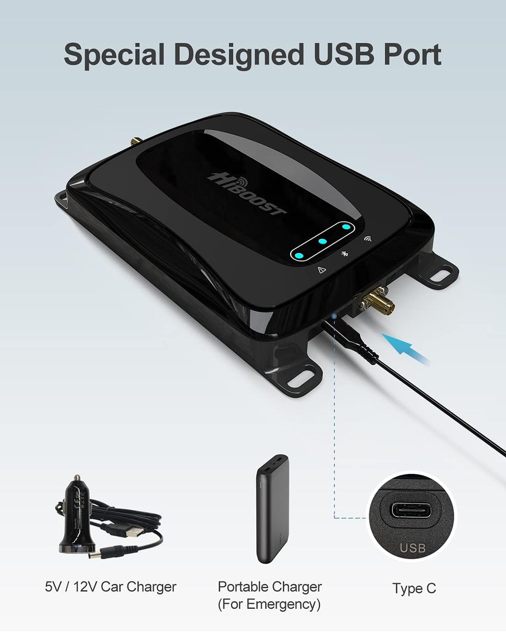 Cell Phone Signal Booster for Car SUV Van R169