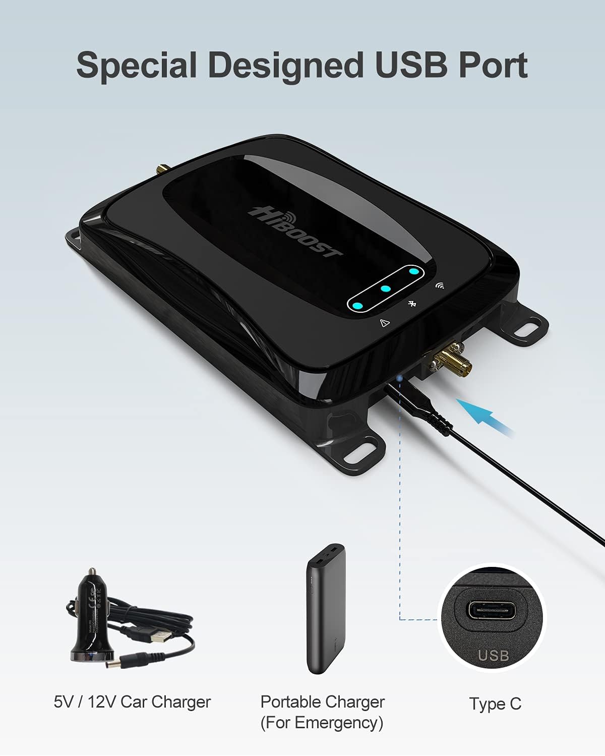 Cell Phone Signal Booster for Car SUV Van R169