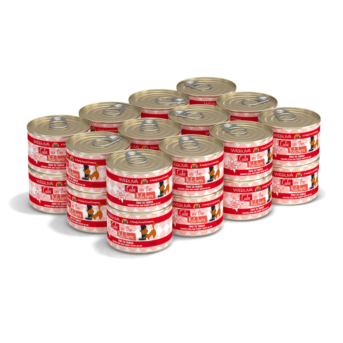 Canned Cat Food 6 oz Case of 24 W932473