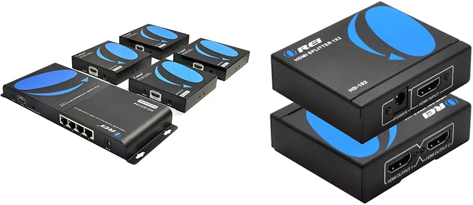 1x8 HDMI Extender Splitter Over Single Cable CAT5e/6/7 with IR Remote K892