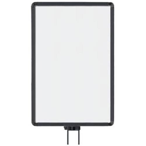 Vertical Swivel Mount Sign Frame 14 x 22 in. Matte Black J545
