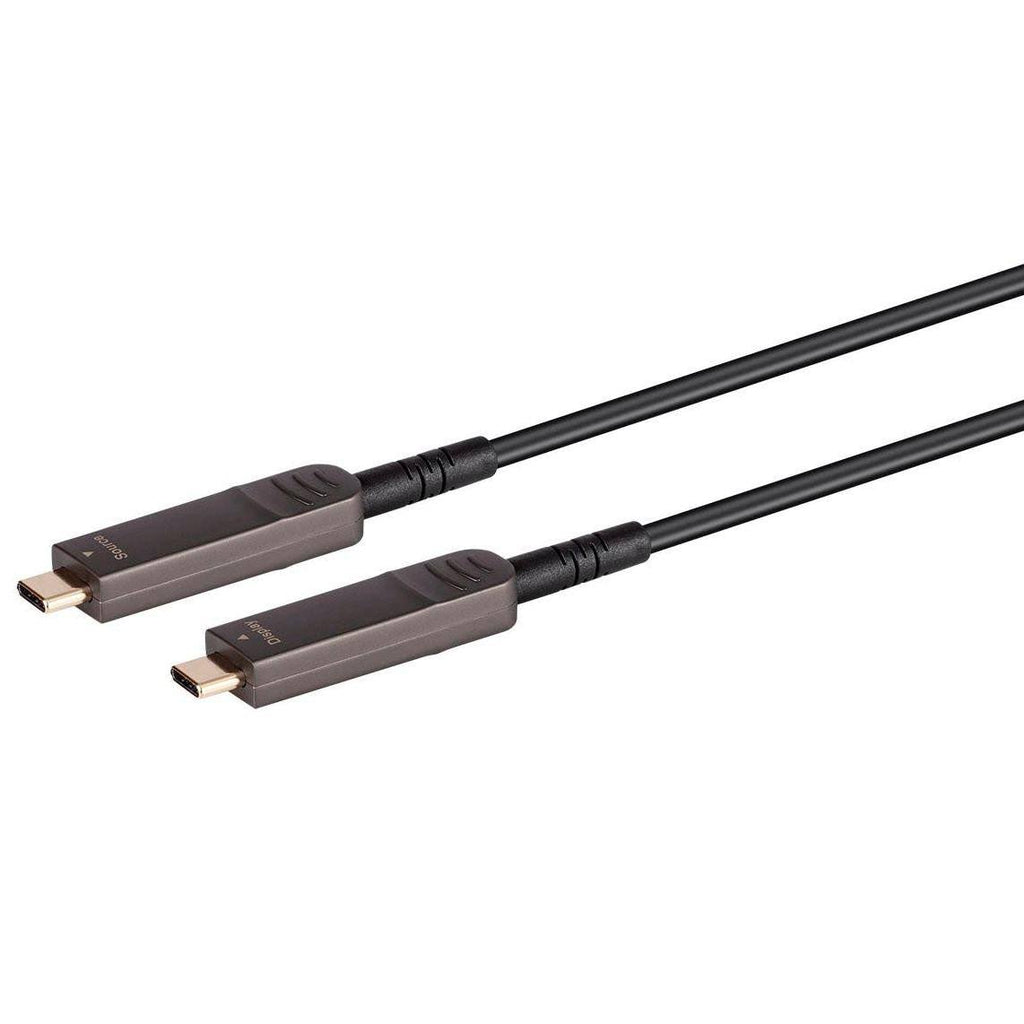 USB 3.1 Type-C to Type-C Fiber Optic Cable, 50ft, 4K@60Hz G98594