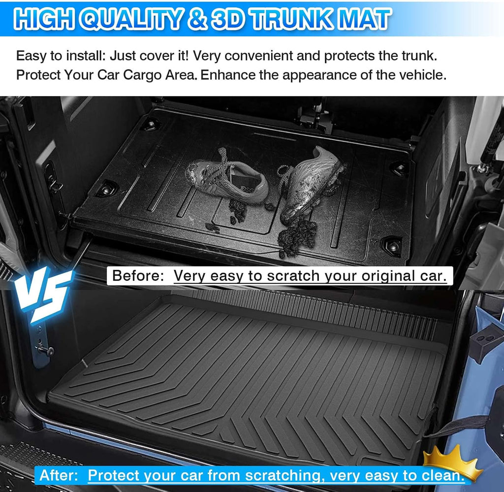 All Weather TPE Cargo Liner Trunk Mat B153