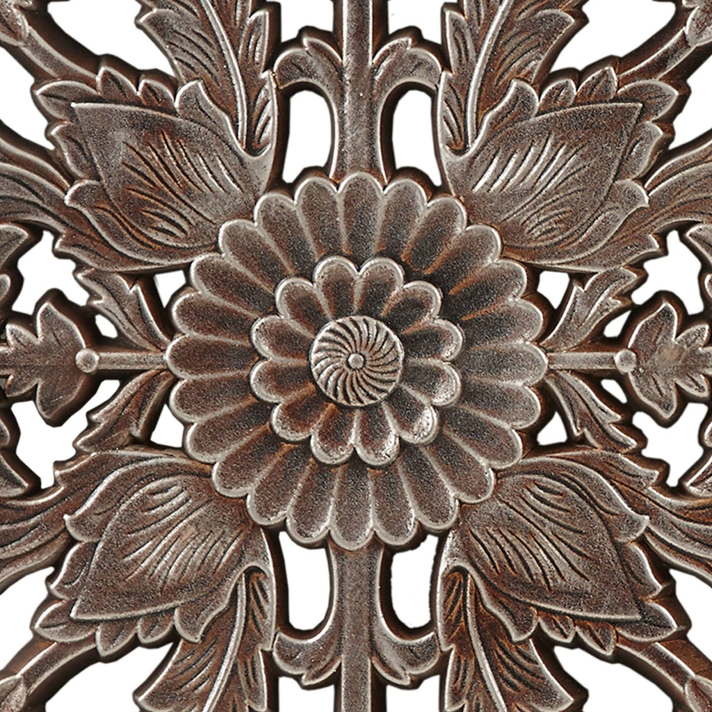 Botanical Panel Carved Wall 2 Piece Set Y783