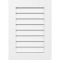 Vertical Surface Mount PVC Gable Vent W6540