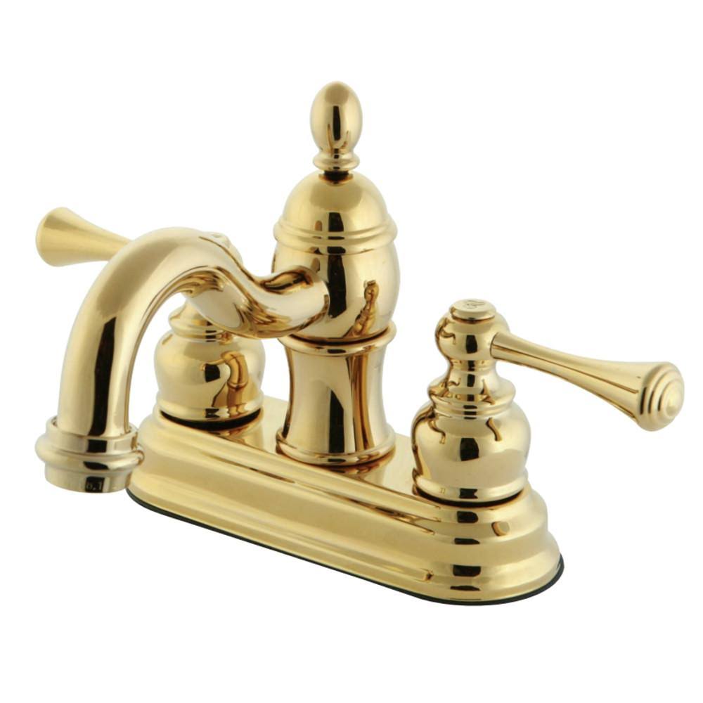 Oil Rubbed Bronze Two-Handle Centerset Lavatory Faucet with Pop-Up B55264