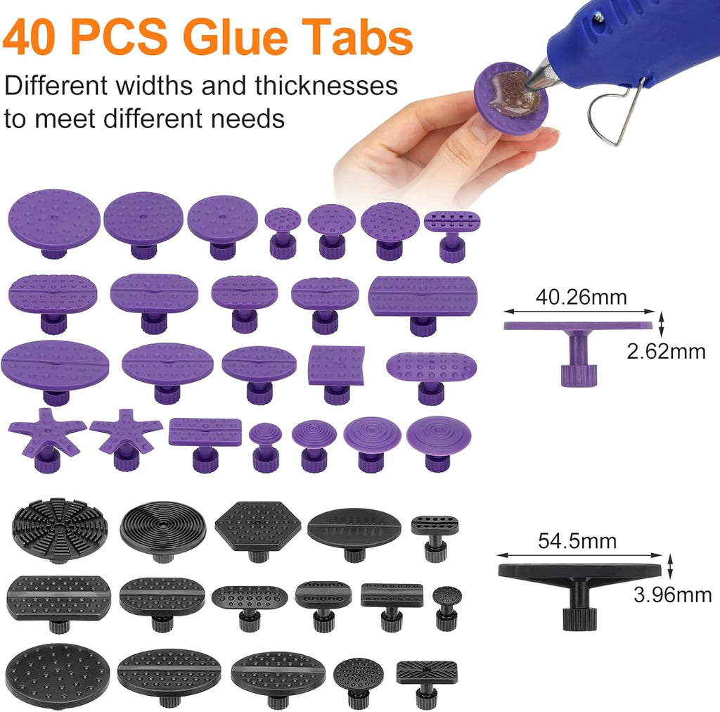 74 Pcs Paintless Dent Repair Kit Y188