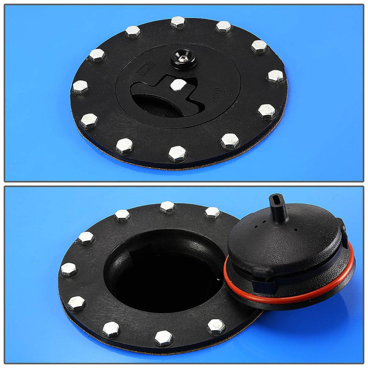 5-Gallon Aluminum Fuel Cell Gas Tank with Level Sender and Cap P251140