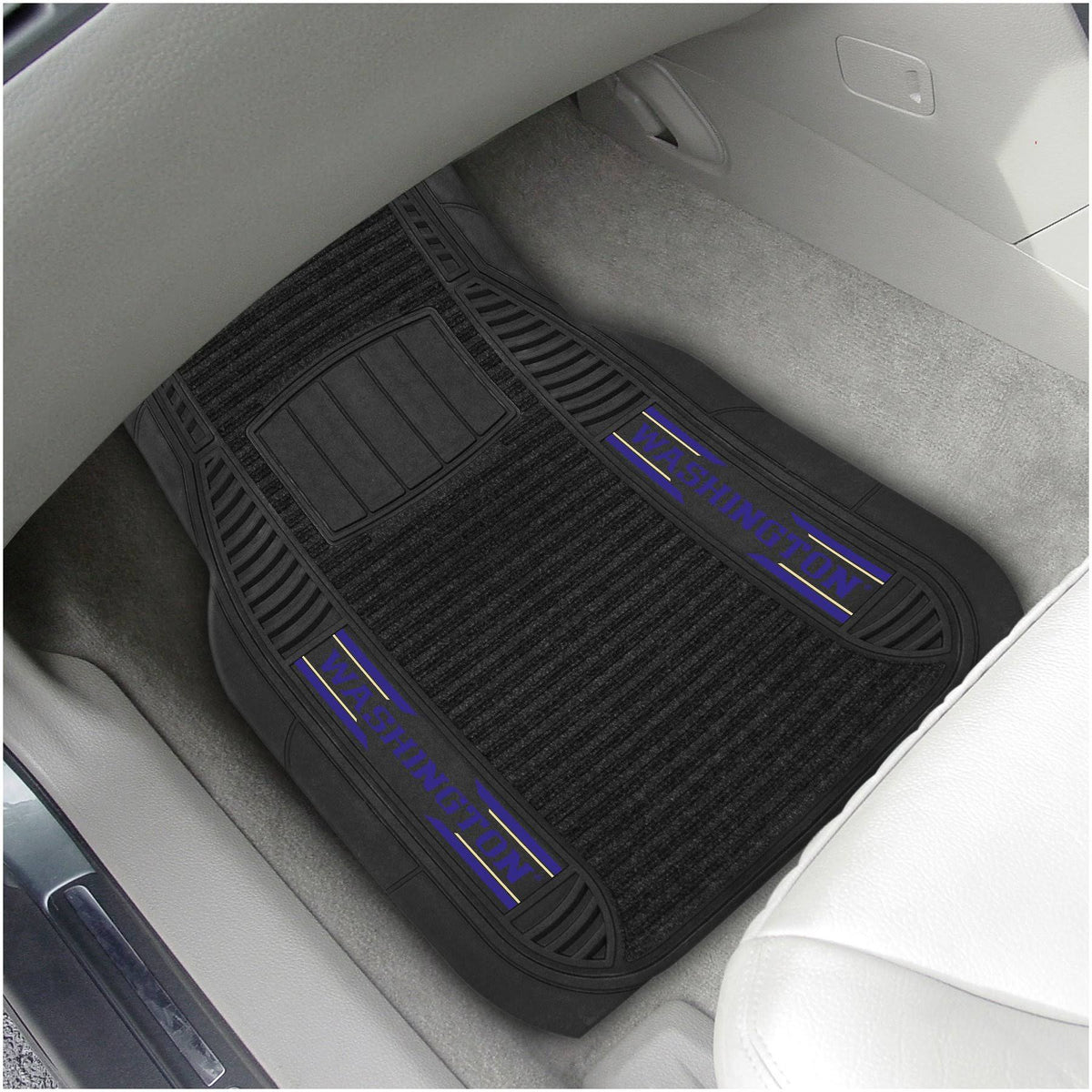 University of Washington Huskies 2-pc Car Mat Set P982