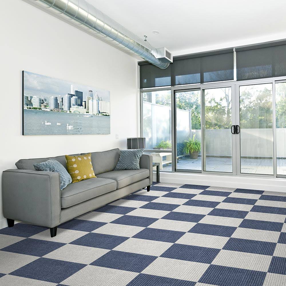 Peel and Stick Carpet Tiles 15 Tiles G614