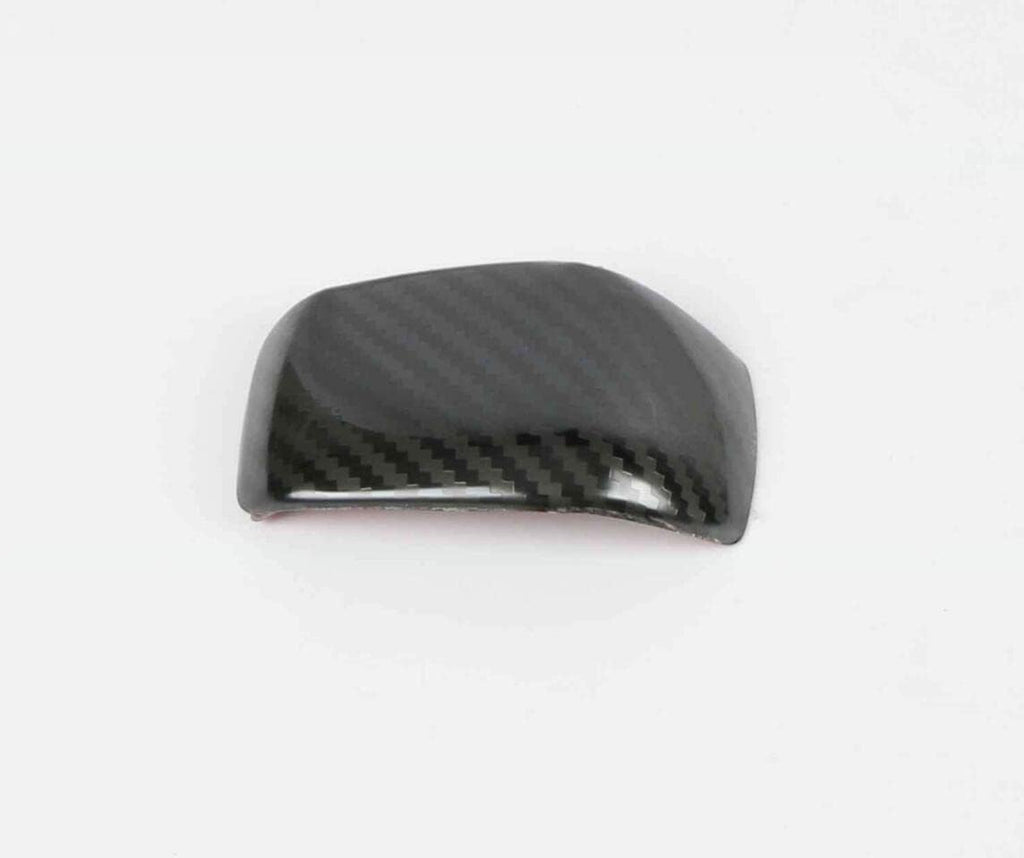 Carbon Fiber Style Gear Shift Knob Cover Pack of 2 C556