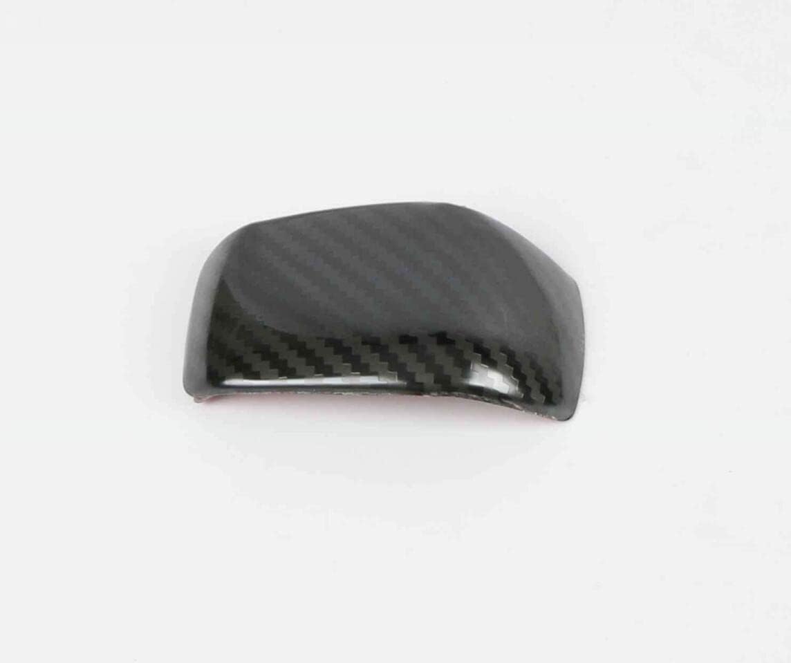 Carbon Fiber Style Gear Shift Knob Cover Pack of 2 C556