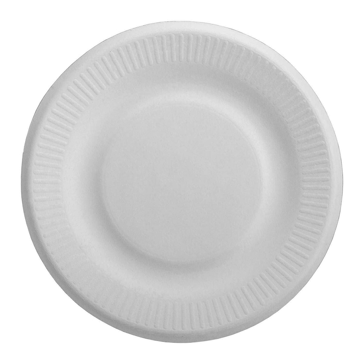 Bagasse 6x22 Rippled Plate 1000 M99113