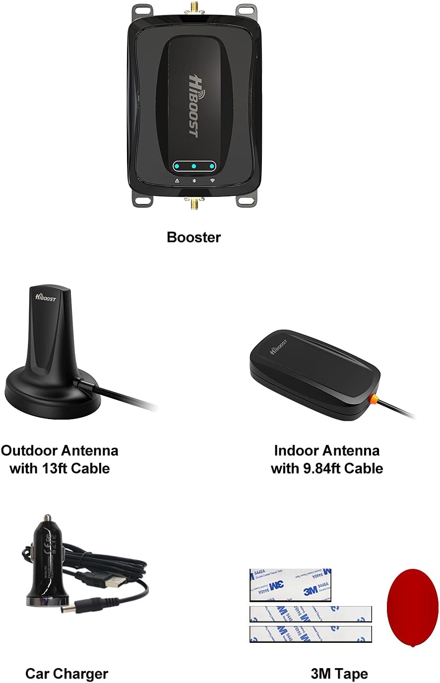 Cell Phone Signal Booster for Car SUV Van R169