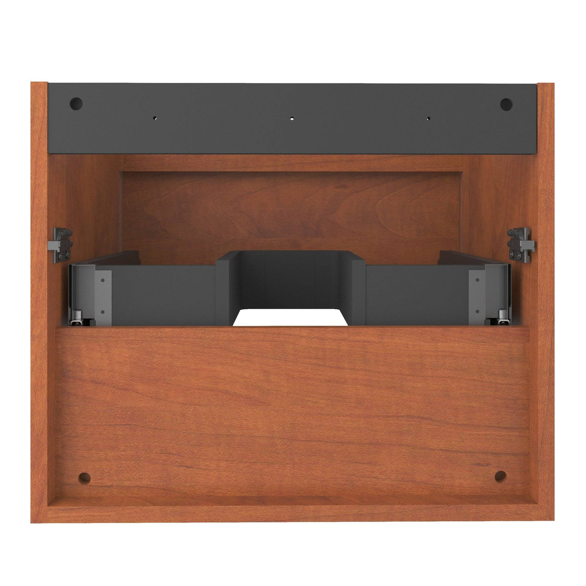 24x22 Autumn Oak Wood Bathroom Vanity Cabinet with Ceramic Top Sink O6744