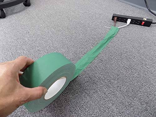 Light Blue Low Gloss Gaffer Tape 1 in. x 60 Yards Pack of 48 E109