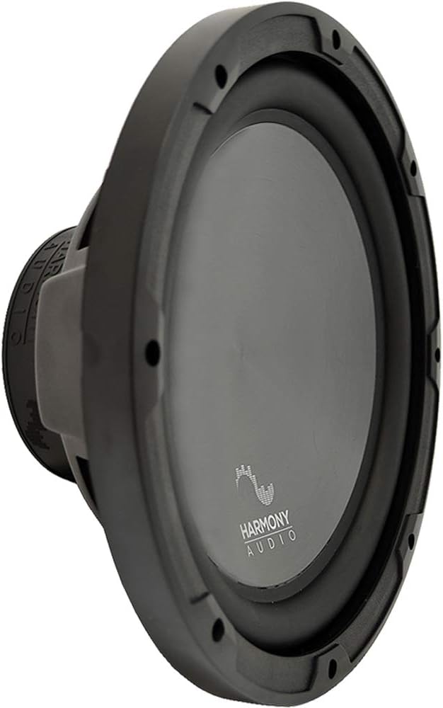 10 Sub 500W Single 4 Ohm Subwoofer P2007