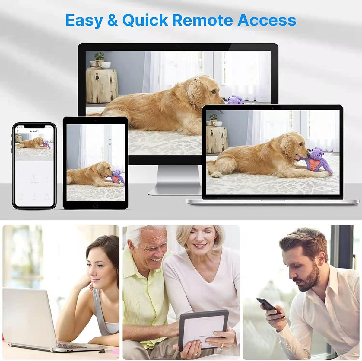 5MP 8 Channel Security Camera System with 3TB Hard Drive I362256