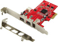 3-Port PCI Express FireWire Host Adapter Card H6821