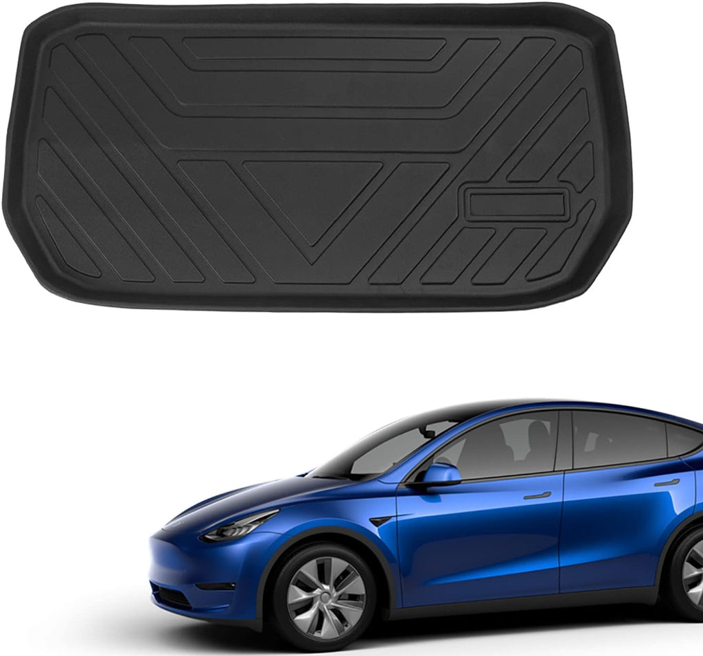 Tesla Model Y All Weather Trunk Mats Cargo Liners Set of 3 I6874