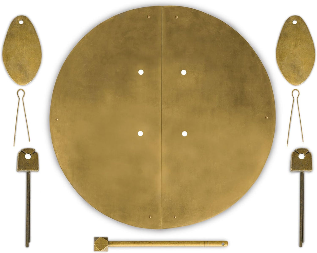 Brass Cabinet Face Plate Backplate Hardware Set M372008