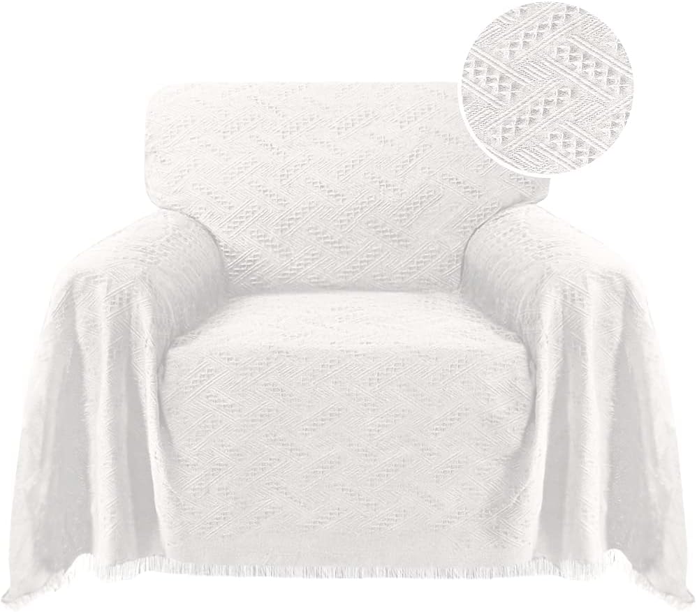 Cotton Grey Sofa Cover M716