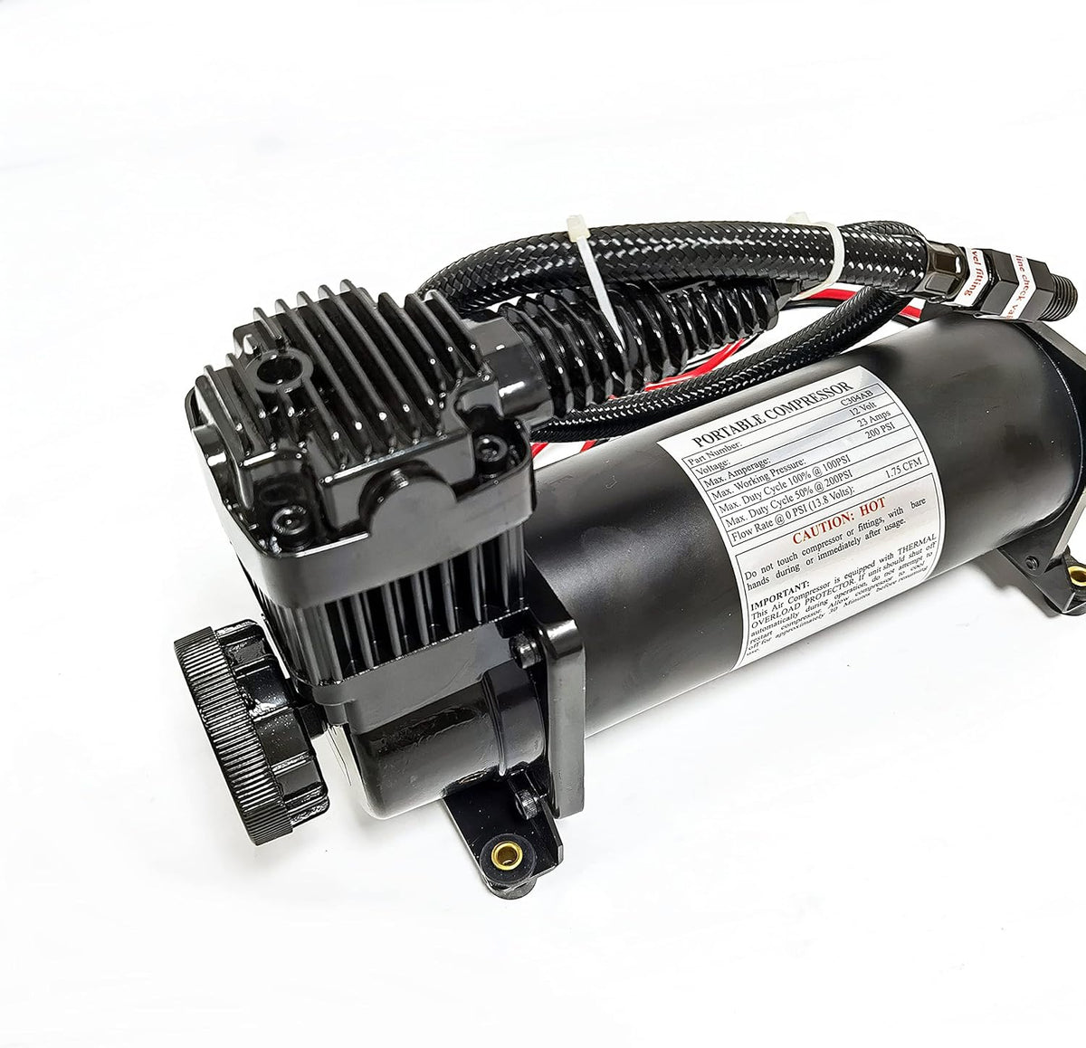 Heavy Duty Air Horn Compressor 200psi 12V Universal Replacement V589