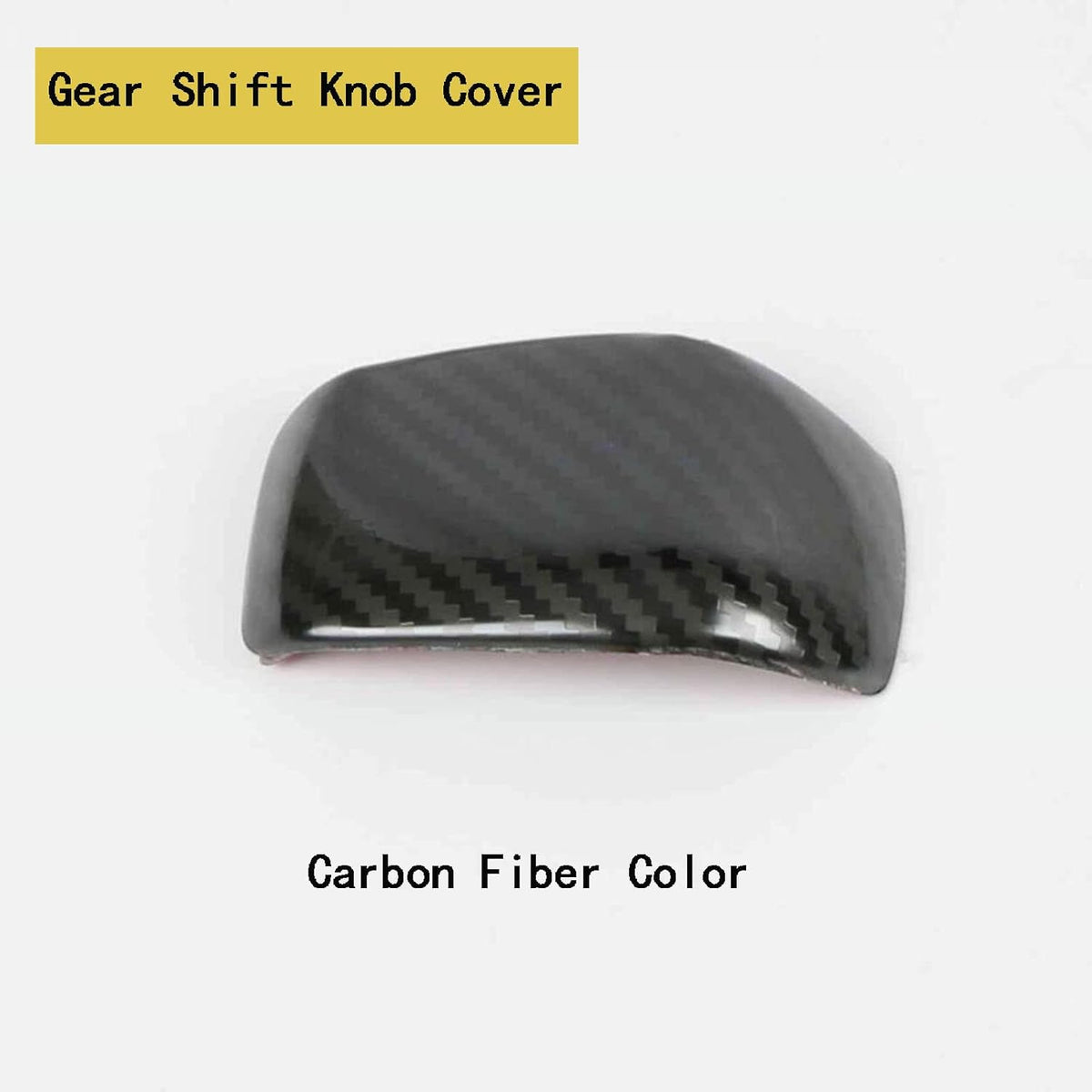 Carbon Fiber Style Gear Shift Knob Cover Pack of 2 C556