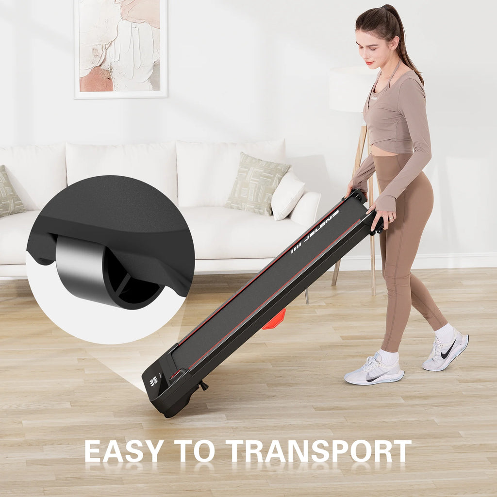 2.5HP Portable Under Desk Treadmill with Remote Control H68516
